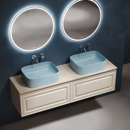 Столешница Sancos TT160A2 160х46 накладная цвет бежевый - фото 5